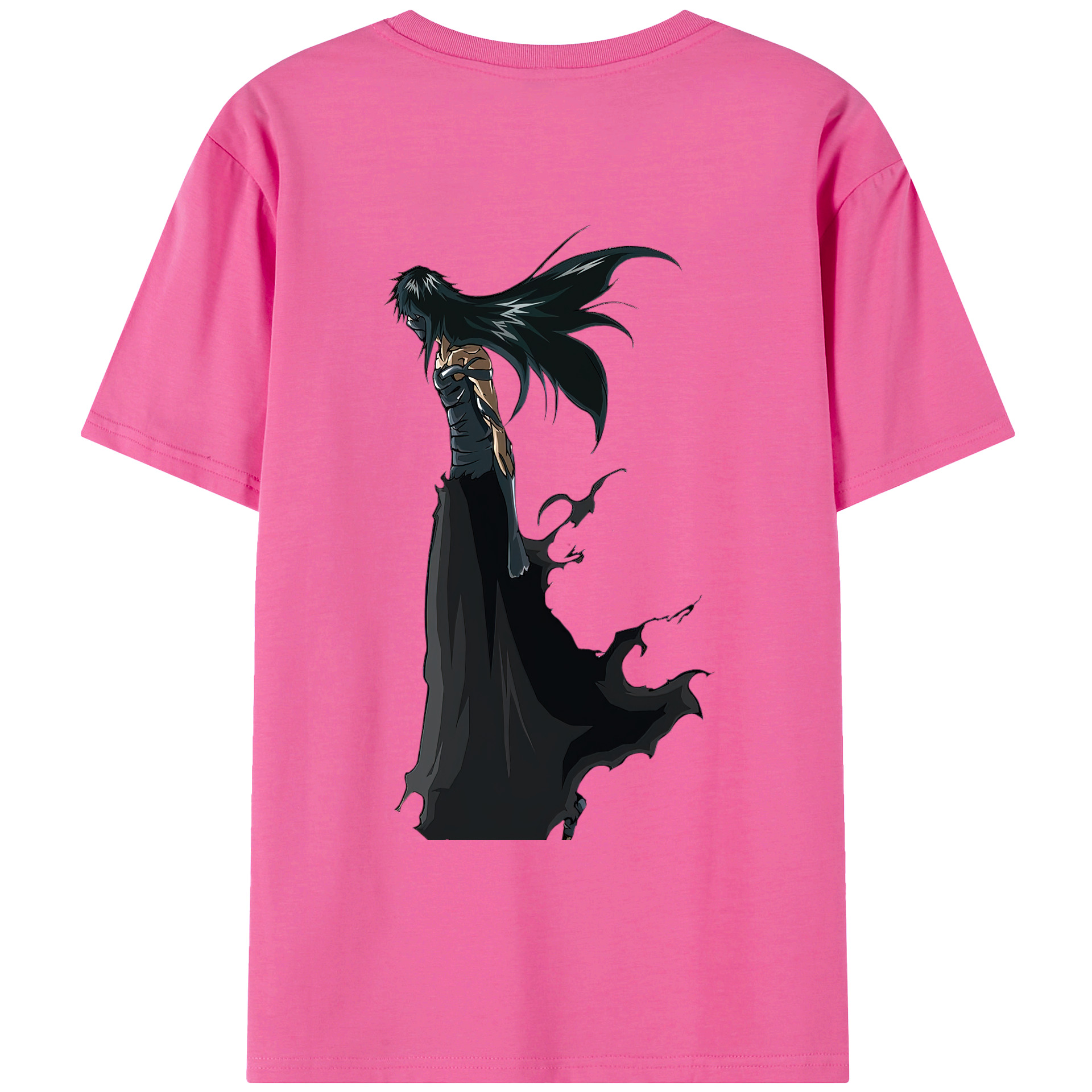 （画像用） ブリーチ 黒崎一護（くろさき いちご）BLEACH Kurosaki Ichigo レディース半袖Tシャツ(バックプリント)